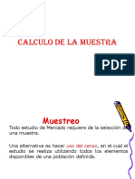 Calculo de La Muestra