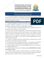 Edital Nº 023 - 2019 - Proest - Programa de Indicadores Sociais 2019.1