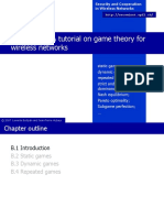 Appendix B: A Tutorial On Game Theory For Wireless Networks