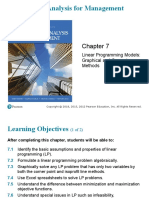 Chapter 7 - Linear Programming Models Graphical and Computer Methods