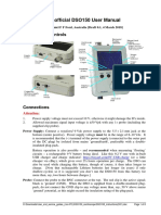 Unofficial DSO150 User Manual: Display and Controls