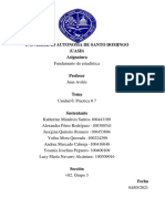 Práctica # 7 - Fundamento de Estadistica