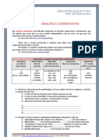 Orações Coordenadas - Def. e Exercícios (Blog8 10-11)