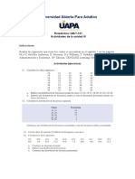 Actividades de La Unidad III