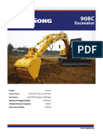 Excavator: Engine Gross Power Net P