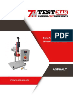 Semi Automatic Digital Bitumen Penetrometer