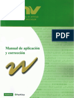 WNV Manual de Aplicación y Corrección