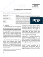 Modeling of An Extraction Steam Turbine and Speed Control System Design