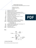 Design Example Gravity Dam