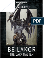 Dataslate - Be'Lakor The Dark Master