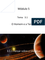 Módulo 5-I - Tema 3.1 - O Homem e A Terra