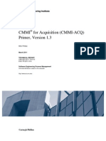 CMMI For Acquisition (CMMI-ACQ) Primer, Version 1.3