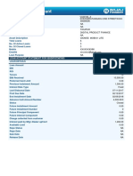 Loan Account Statement For 555Dpf57967603