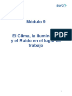 Cartilla - Módulo 9 Clima Iluminación y Ruido en El Lugar de Trabajo - 2021