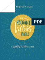 NIV Radiant Virtues Bible Sampler Gospel of Matthew