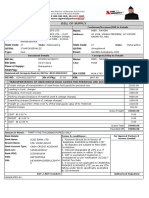 Bill of Supply: Name: Name: Address