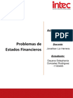 Problema de Estados Financieros