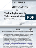 Optical Fibre Communication & Technologies Used in Telecommunications