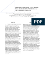 Biodigestores Rurais No Contexto Da Atual Crise de Energia Elétrica Brasileira e Na Perspectiva Da Sustentabilidade Ambiental