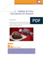 Aula 2 - Bombom de Frutas Com Cobertura de Chocolate