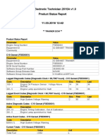 Cat Electronic Technician 2015A v1.0 Product Status Report