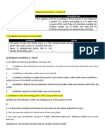 Exam Pointers Prelim