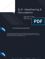 ELP - Weathering & Denudation