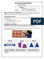 Matematicas Movimientos en El Plano