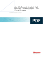 Quantitation of Surfactants in Samples