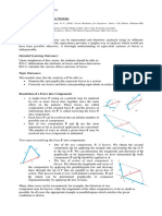 Equivalent Force Systems: This Module Aims That The Students Will Be Able To