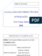 Fibras Têxteis - Introdução