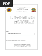 Learning Module - Joints, Taps and Splices