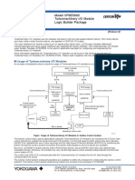 General Specifications: Model VP6E5800 Turbomachinery I/O Module Logic Builder Package