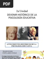 Devenir Histórico de La Psicología Educativa