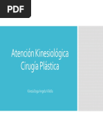 Atención Kinesiológica Cirugía Plástica. Kinesióloga Angela Villella