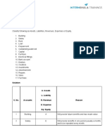 Tally Module 1 Assignment Solution