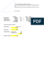 Ejercicios Costo de Capital (Resuelto en Clase 2)