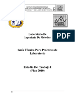 Practica 1. Estudio Del Trabajo