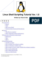 Linux Shell Scripting Tutorial