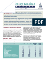 Dairy Market Report - September 2021