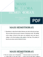 Mass Hemothorax