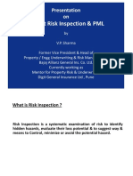 Project Risk Inspection & PML: Presentation On