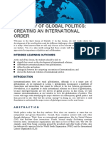 A History of Global Politics: Creating An International Order