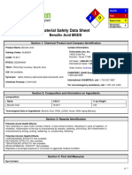 Material Safety Data Sheet: Benzilic Acid MSDS