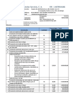 Presupuesto Mantenimiento A Equipos Res Guariare Plaza