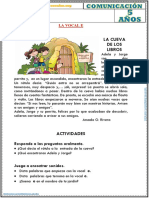 Aprendiendo La Vocal E para Niños de 5 Años