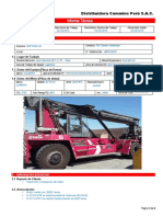 Informe de Kalmar 6 Motor 6cta 8.3 Evaluacion