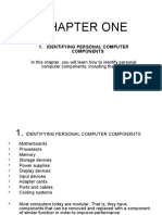 Chapter One: 1. Identifying Personal Computer Components