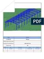 Etude D'un Hangar