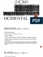 1 Evolução Histórica Do Pensamento Político Ocidental